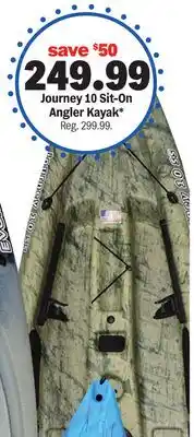 Meijer Journey 10 Sit-On Angler Kayak offer