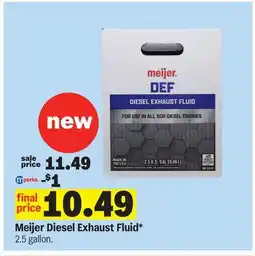 Meijer Meijer Diesel Exhaust Fluid offer