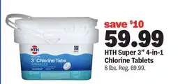 Meijer HTH Super 3 4-in-1 Chlorine Tablets offer
