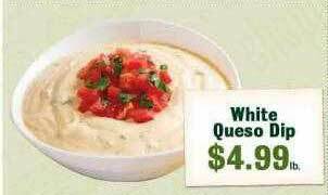 Robert Fresh Market White Queso Dip offer