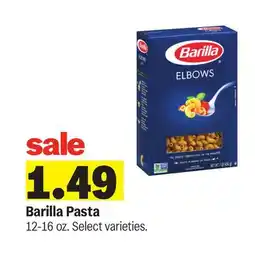 Meijer Barilla Pasta offer