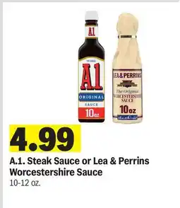 Meijer A.1. Steak Sauce or Lea & Perrins Worcestershire Sauce offer