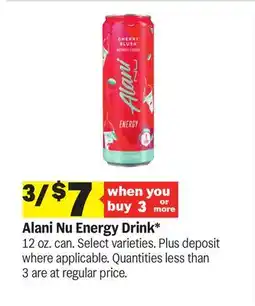 Meijer Alani Nu Energy Drink offer