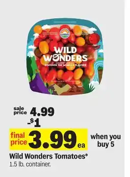 Meijer Wild Wonders Tomatoes offer