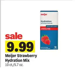 Meijer Meijer Strawberry Hydration Mix offer