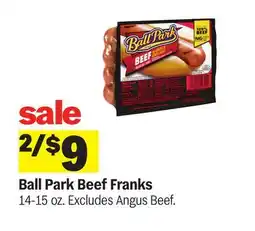 Meijer Ball Park Beef Franks offer