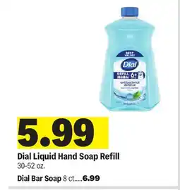 Meijer Dial Liquid Hand Soap Refill offer