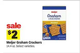 Meijer Meijer Graham Crackers offer