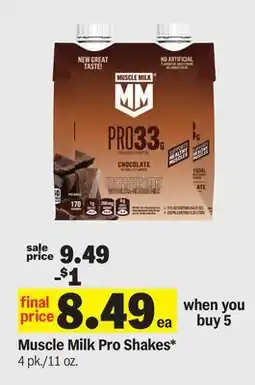 Meijer Muscle Milk Pro Shakes offer