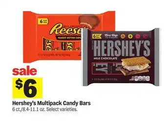 Meijer Hershey's Multipack Candy Bars offer