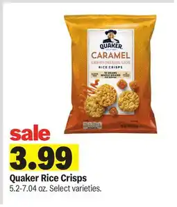 Meijer Quaker Rice Crisps offer