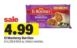 Meijer El Monterey Burritos offer