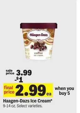 Meijer Haagen-Dazs Ice Cream offer