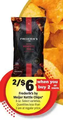 Meijer Frederik's by Meijer Kettle Chips offer