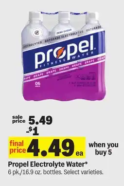 Meijer Propel Electrolyte Water offer