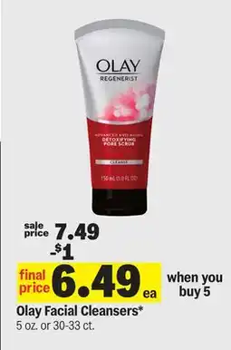 Meijer Olay Facial Cleansers offer