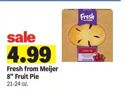 Meijer Fresh from Meijer 8 Fruit Pie offer