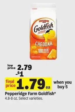 Meijer Pepperidge Farm Goldfish offer