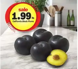 Meijer California Black Plums offer