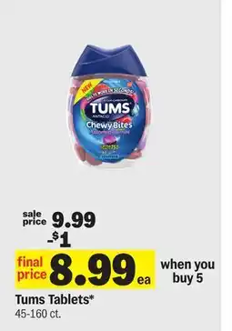 Meijer Tums Tablets offer