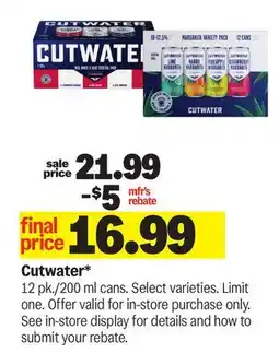 Meijer Cutwater offer