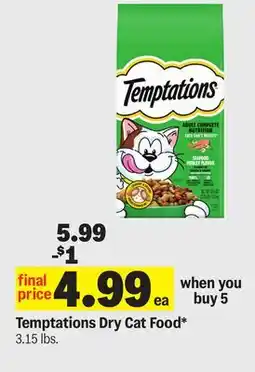 Meijer Temptations Dry Cat Food offer