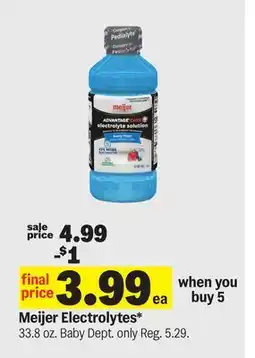 Meijer Meijer Electrolytes offer