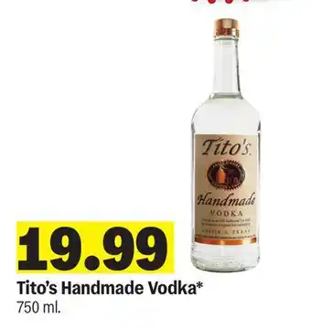 Meijer Tito's Handmade Vodka offer