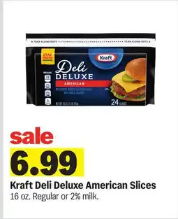 Meijer Kraft Deli Deluxe American Slices offer