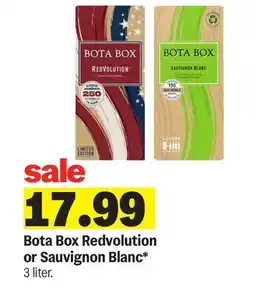 Meijer Bota Box Redvolution or Sauvignon Blanc offer
