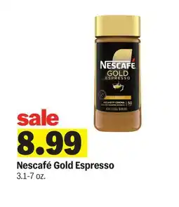 Meijer Nescafé Gold Espresso offer