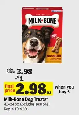 Meijer Milk-Bone Dog Treats offer