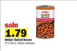 Meijer Meijer Baked Beans offer
