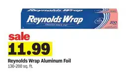 Meijer Reynolds Wrap Aluminum Foil offer