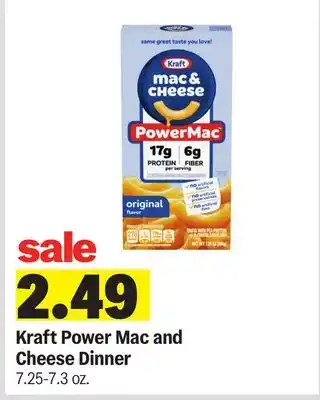 Meijer Kraft Power Mac and Cheese Dinner offer