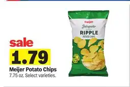 Meijer Meijer Potato Chips offer