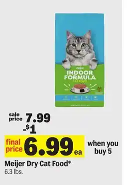 Meijer Meijer Dry Cat Food offer
