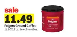 Meijer Folgers Ground Coffee offer