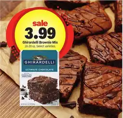 Meijer Ghirardelli Brownie Mix offer