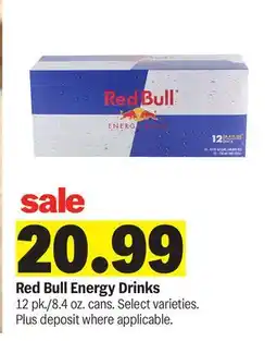 Meijer Red Bull Energy Drinks offer