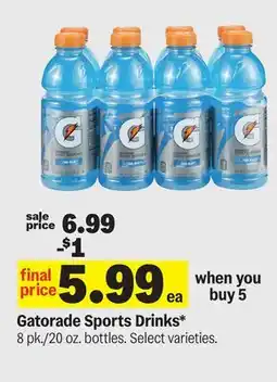 Meijer Gatorade Sports Drinks offer