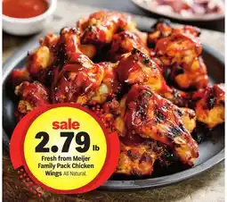 Meijer Fresh from Meijer Family Pack Chicken Wings offer