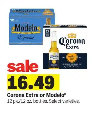 Meijer Corona Extra or Modelo offer