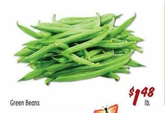 Sprouts Farmers Market Green Beans offer