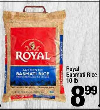 Super King Markets Royal Basmati Rice 10 Lb offer