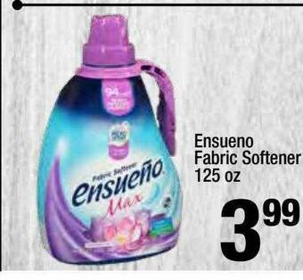 Super King Markets Ensueno Fabric Softener 125 Oz offer