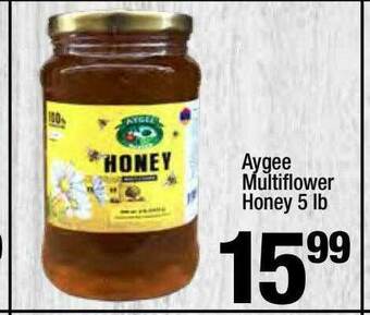 Super King Markets Aygee Multiflower Honey 5 Lb offer