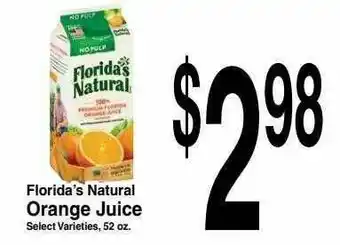 Super Saver Orange Juice offer