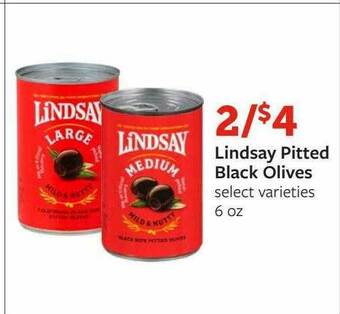 Fareway Lindsay Pitted Black Olives offer