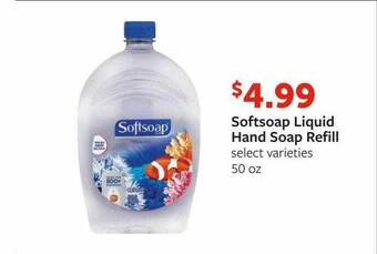Fareway Softsoap Liquid Hand Soap Refill offer